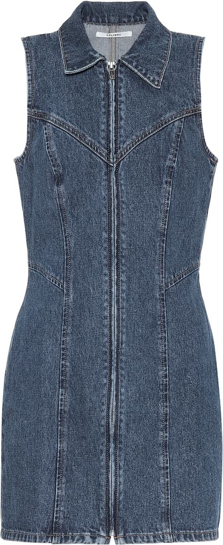 Grlfrnd Colette denim dress