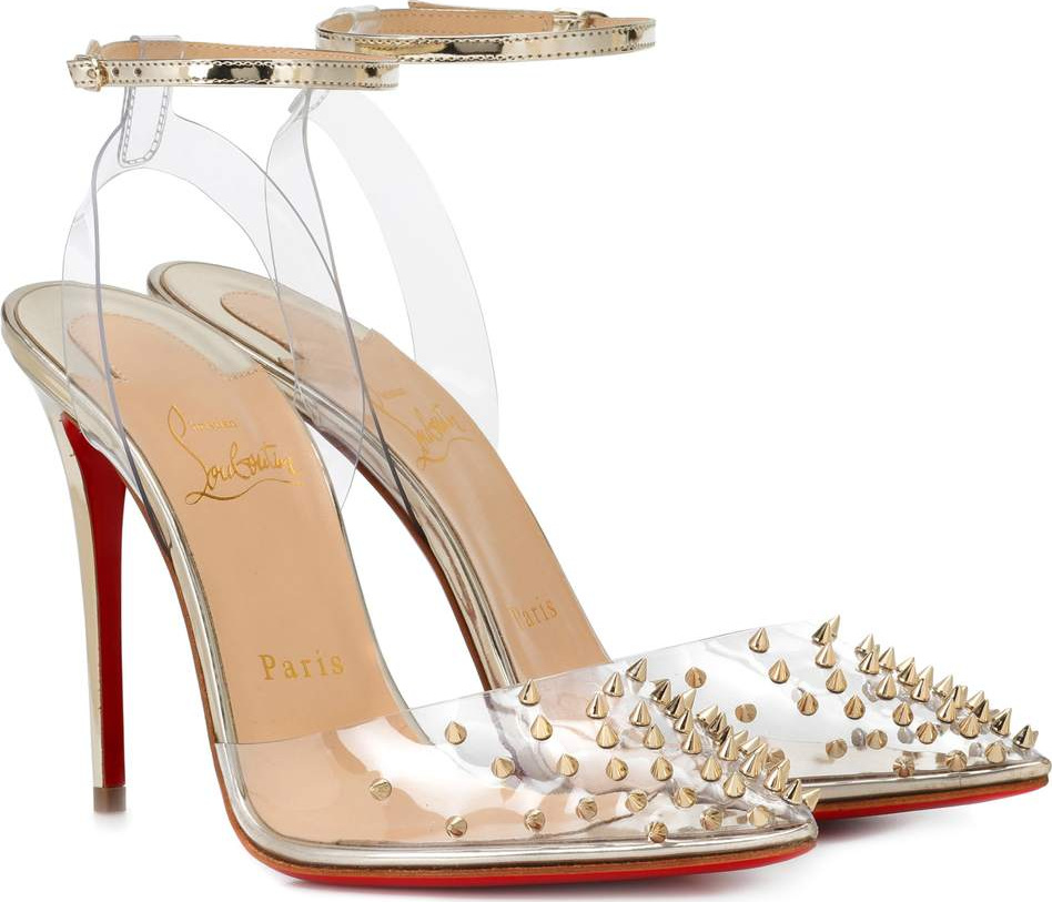 Christian Louboutin Spikoo 100 PVC pumps
