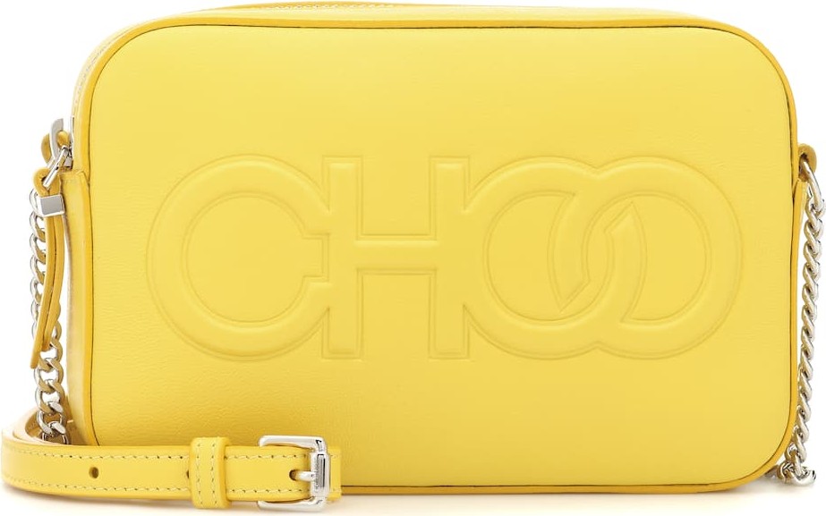 Jimmy Choo Balti leather crossbody bag