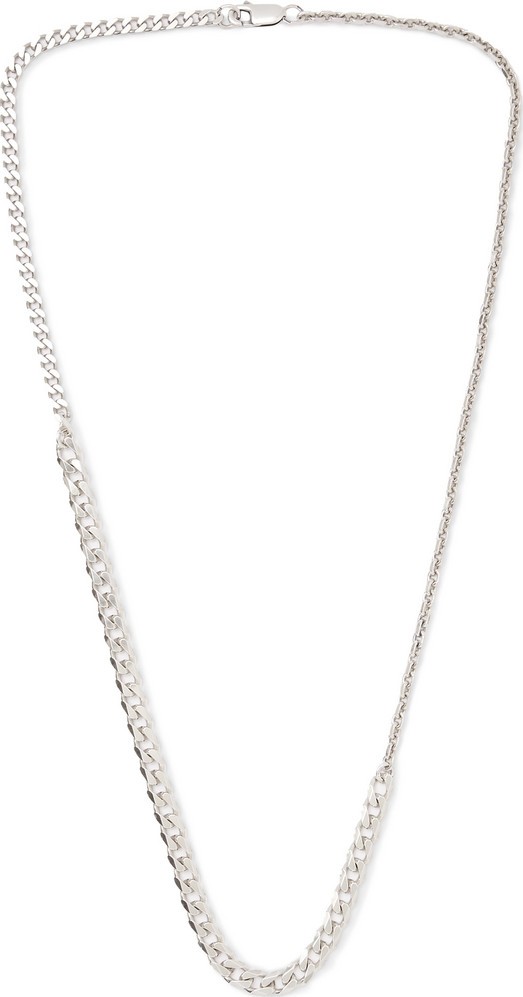 Bottega Veneta Sterling Silver Necklace