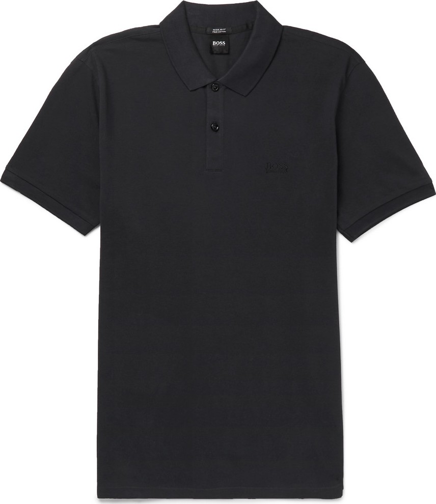 HUGO BOSS Pallas Cotton-Piqué Polo Shirt