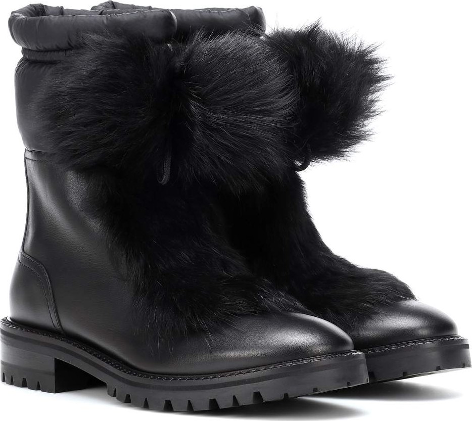 Jimmy Choo Glacie Flat ankle boots