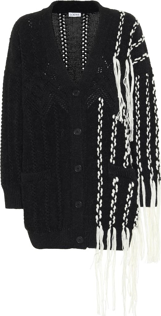 LOEWE Wool and alpaca-blend cardigan