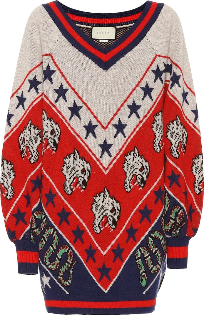 Gucci Oversized wool sweater