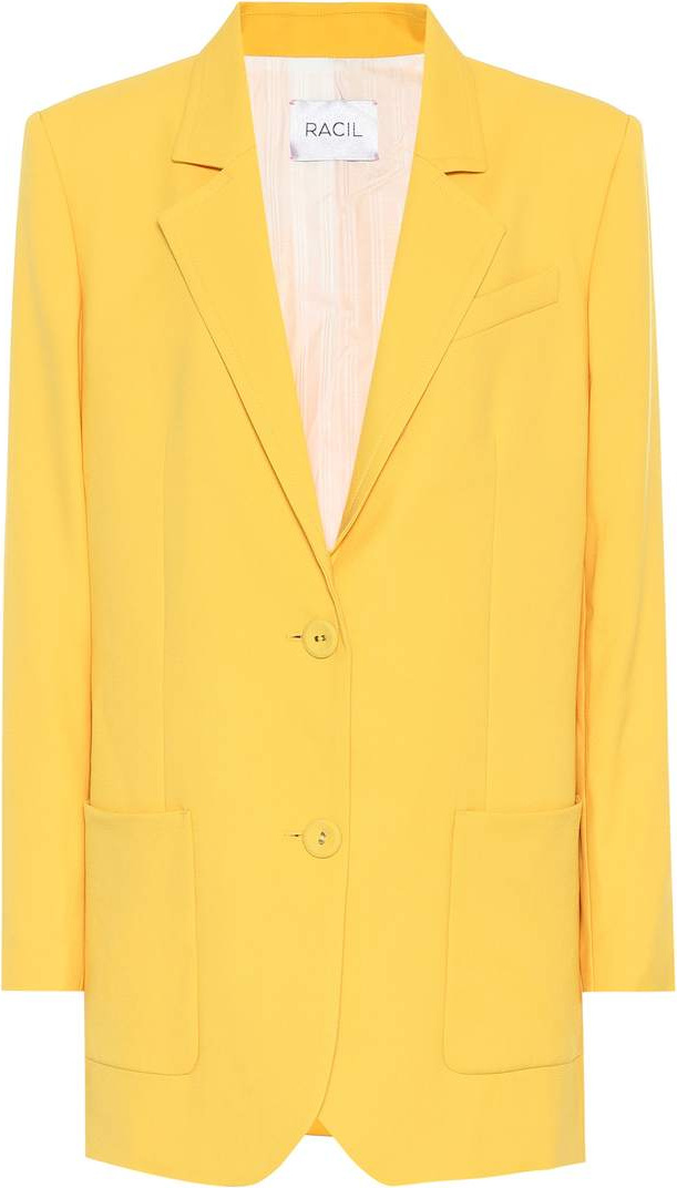 Racil Wool single-breasted blazer