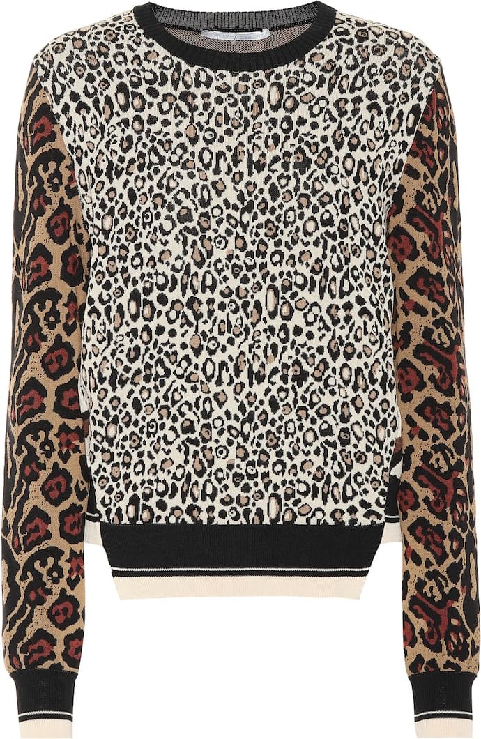 Stella McCartney Exclusive to Mytheresa – Animal-jacquard sweater