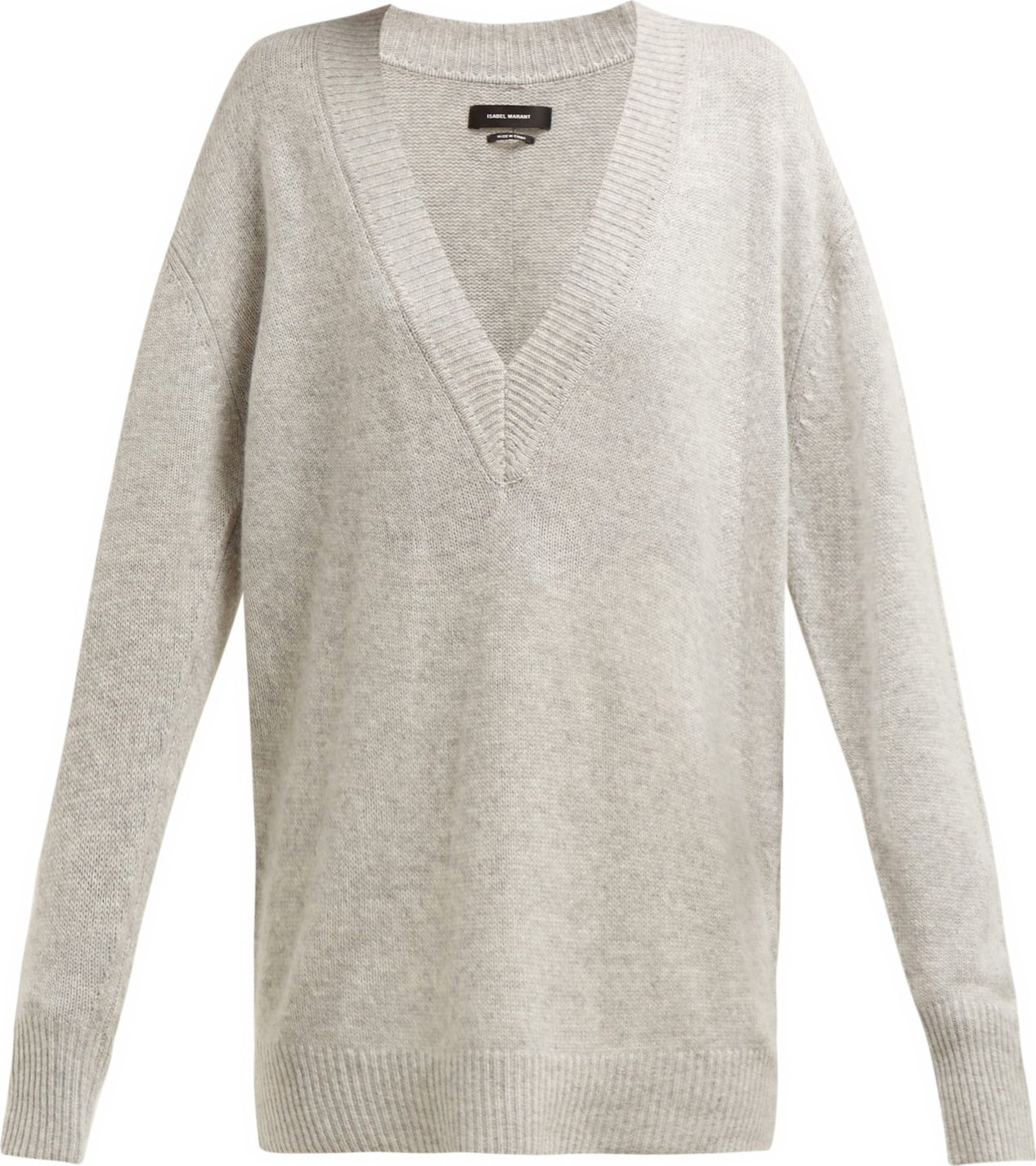 Isabel Marant Cadzi oversized V-neck cashmere sweater