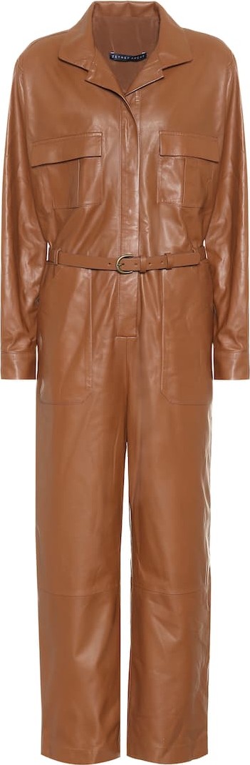 Zeynep Arcay Leather jumpsuit