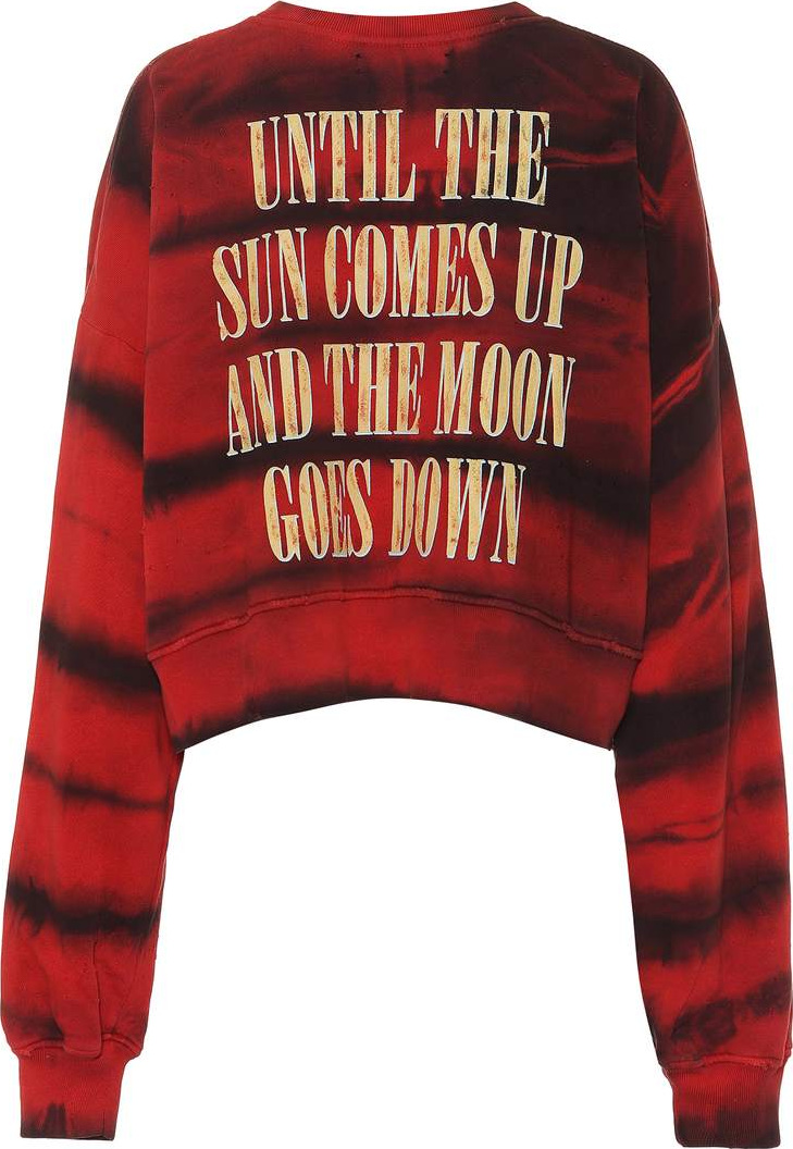 Amiri Printed cotton sweater