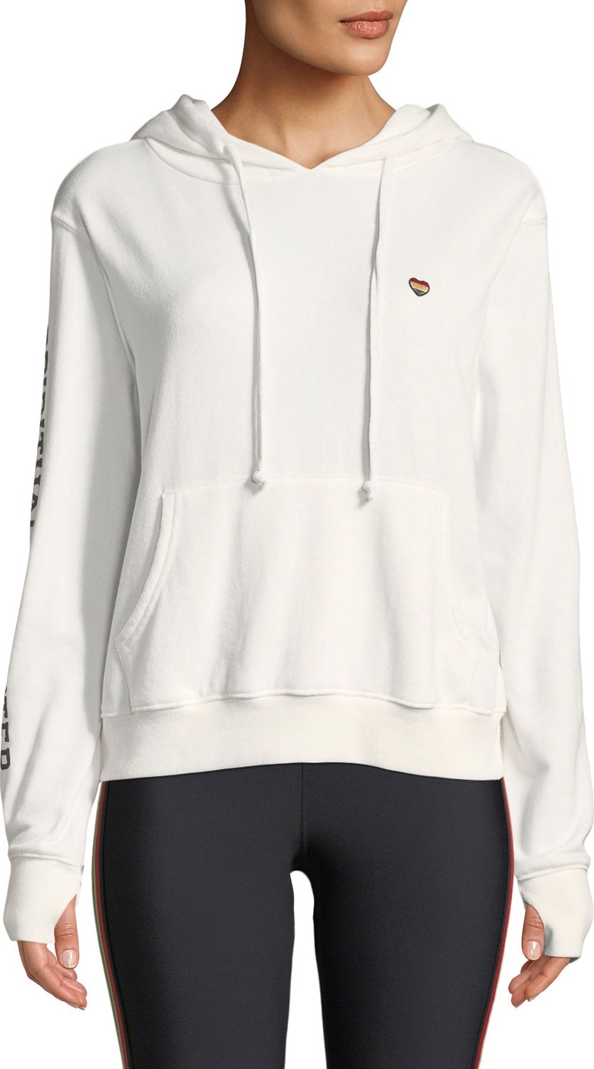 Spiritual Gangster Sundown Hooded Varsity Graphic Pullover