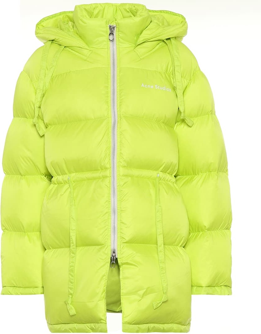 Acne Studios Hooded nylon down jacket