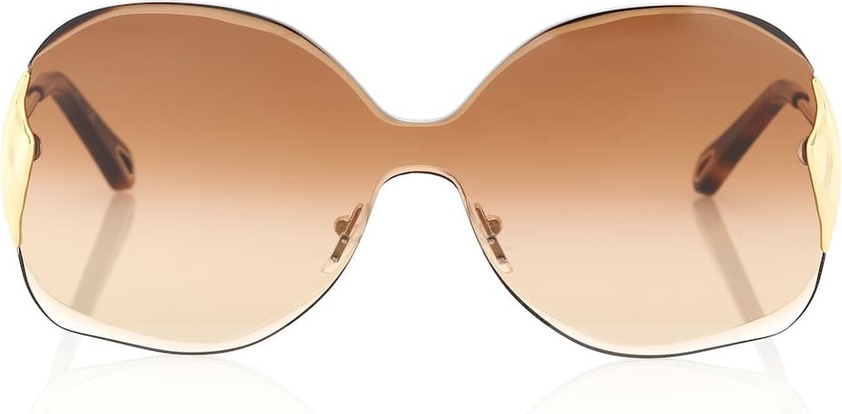 Chloe Curtis round sunglasses