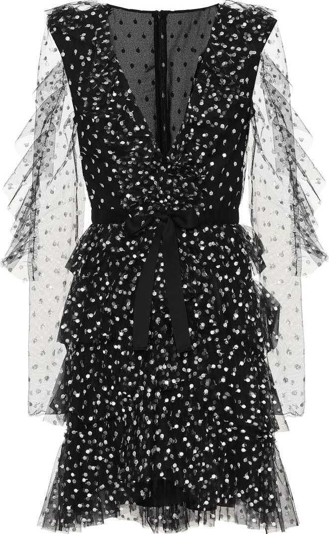 Philosophy Di Lorenzo Serafini Ruffled tulle minidress
