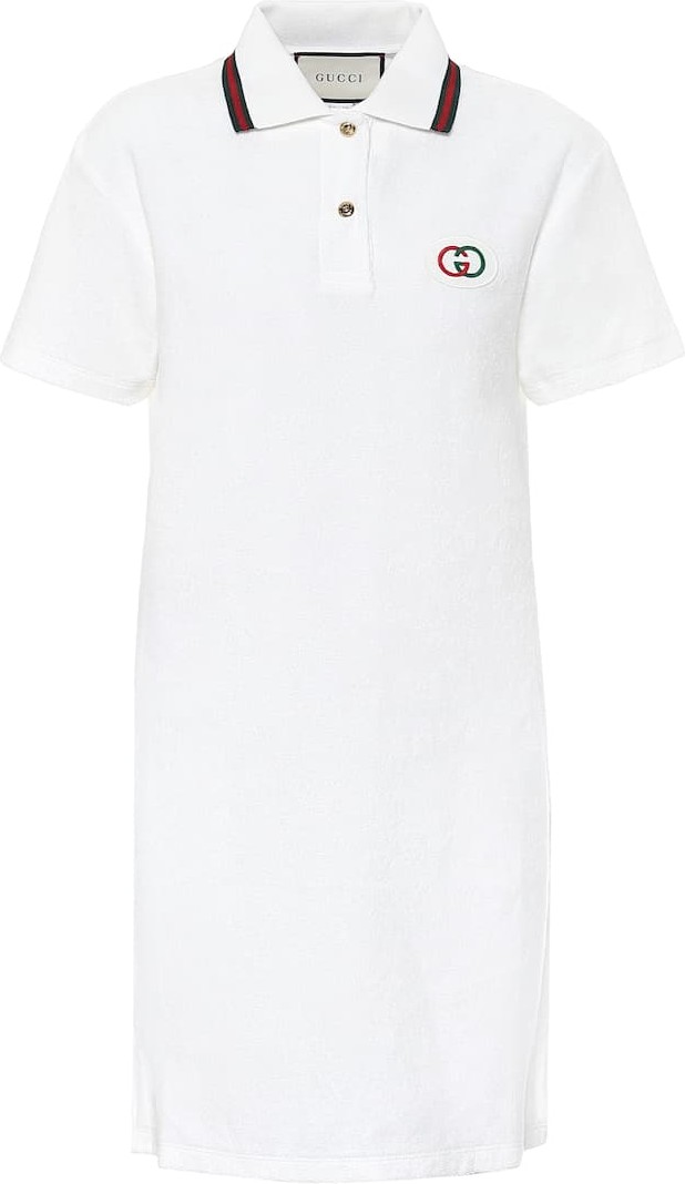Gucci Cotton piqué shirt dress