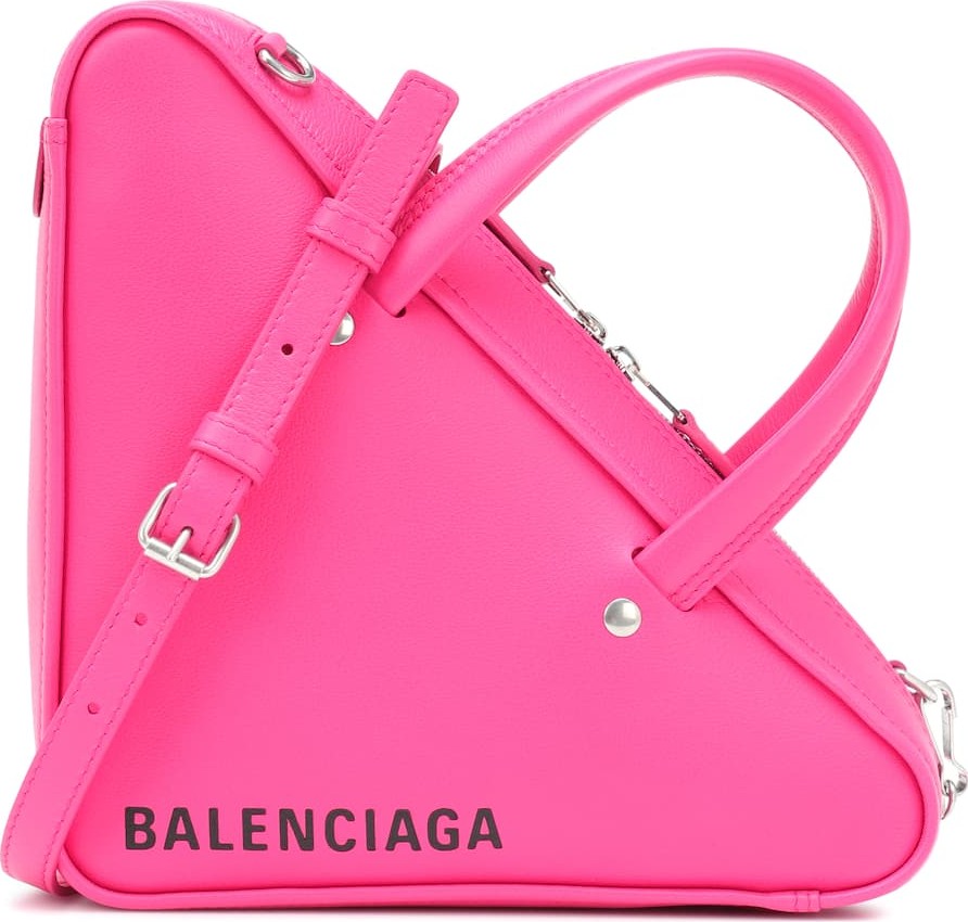 Balenciaga Triangle Duffle XS leather tote