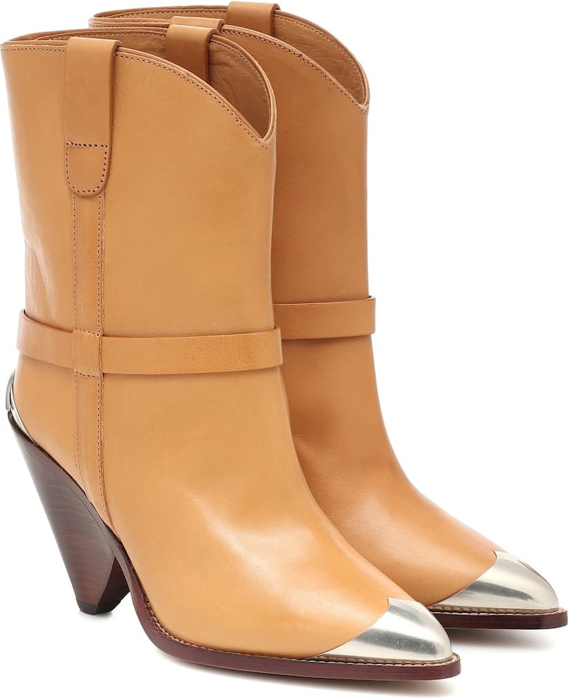 Isabel Marant Lamsy leather ankle boots