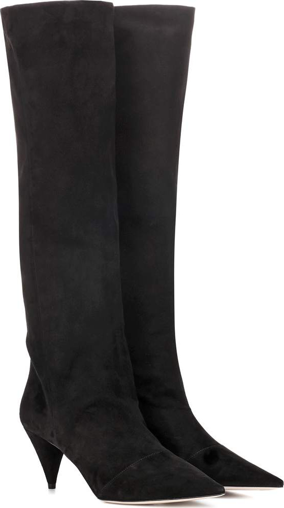 Miu Miu Suede over-the-knee boots