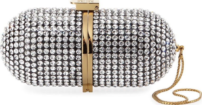 Marzook Crystal Pill Clutch Bag