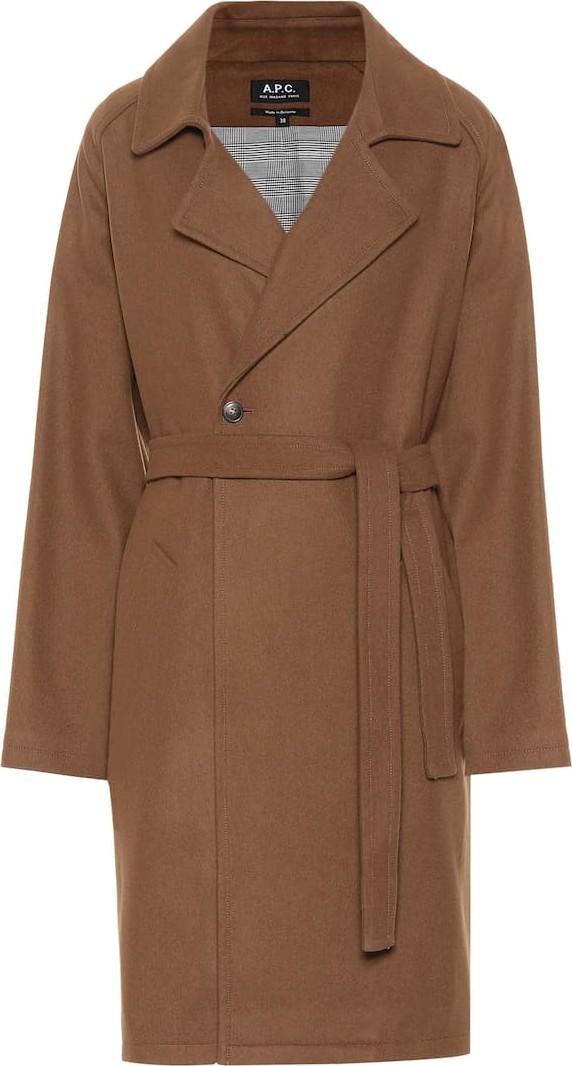 A.P.C. Bakerstreet wool-blend coat