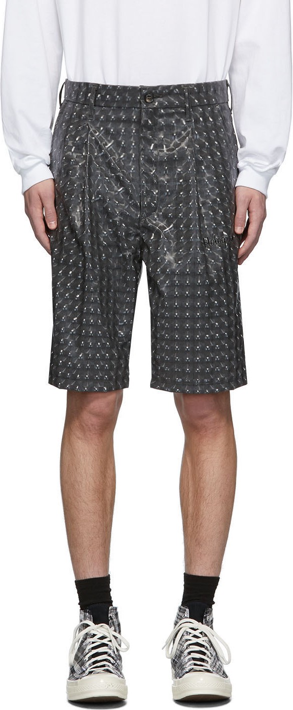 Doublet Grey Hologram Coating Shorts