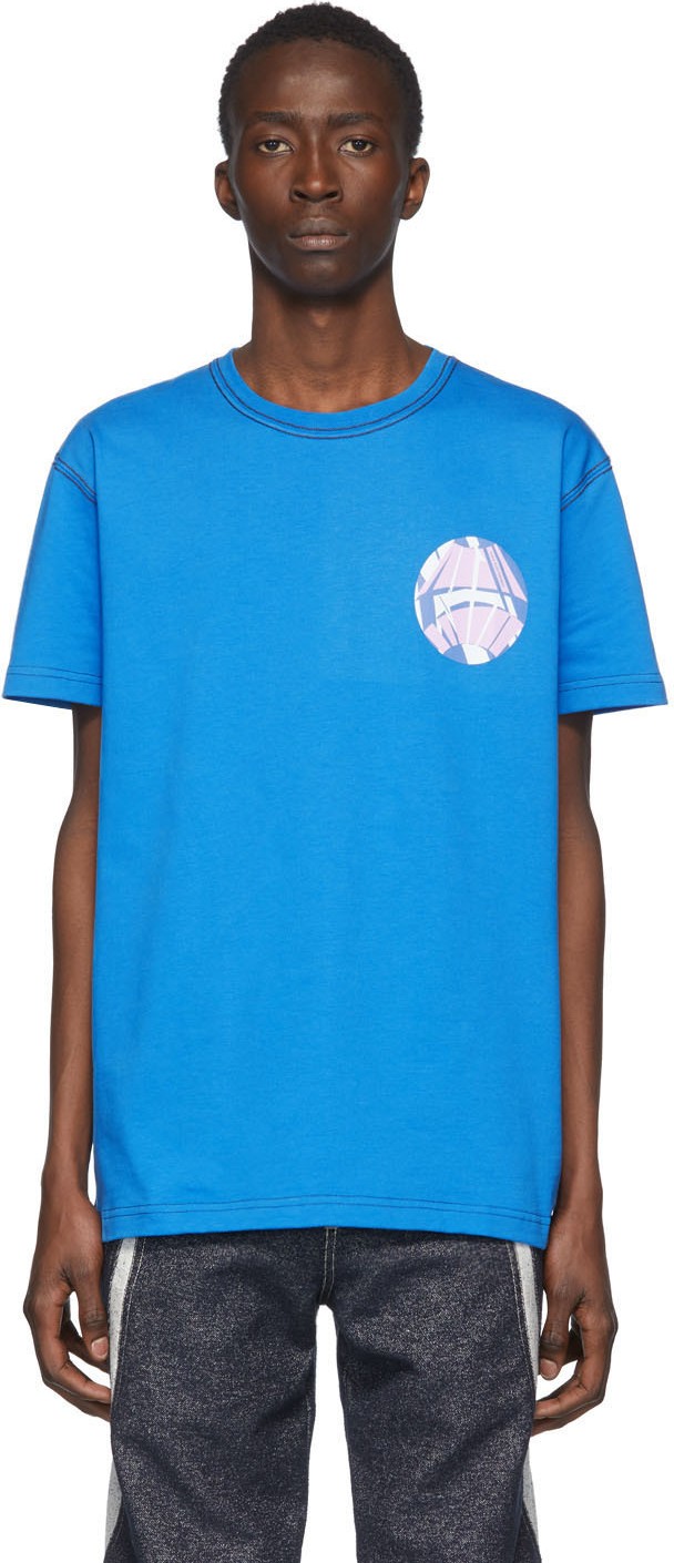 Kiko Kostadinov Blue Tulcea T-Shirt