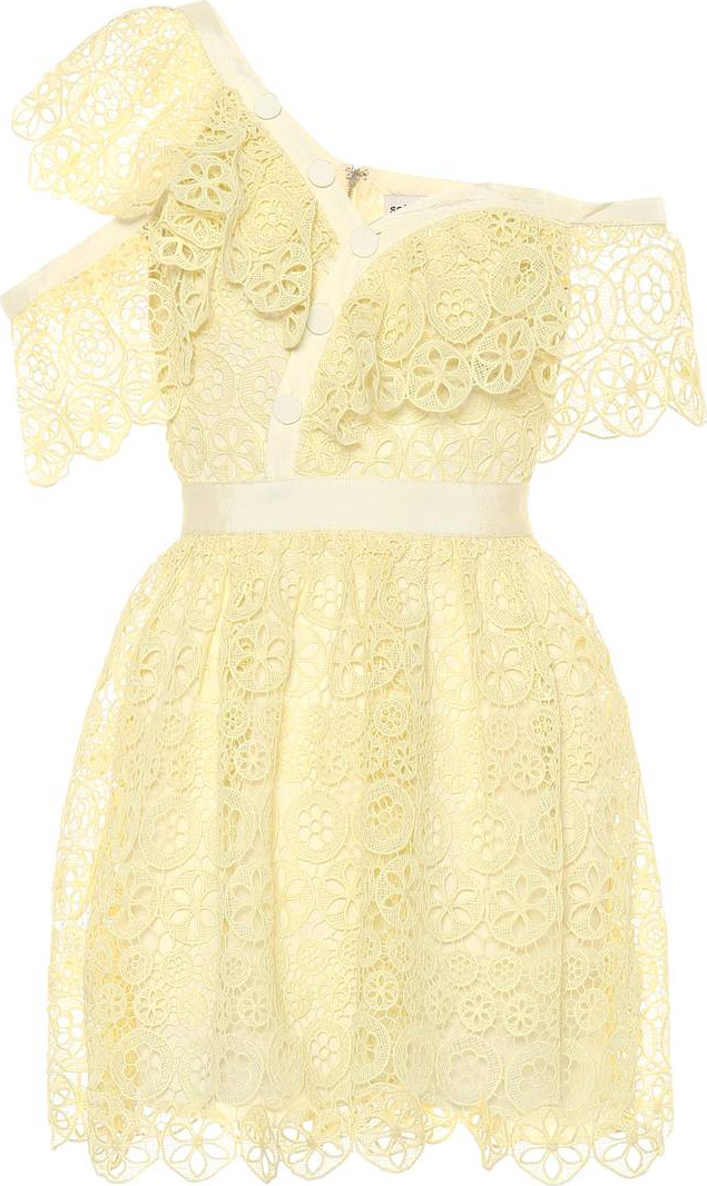 Self Portrait Lace minidress