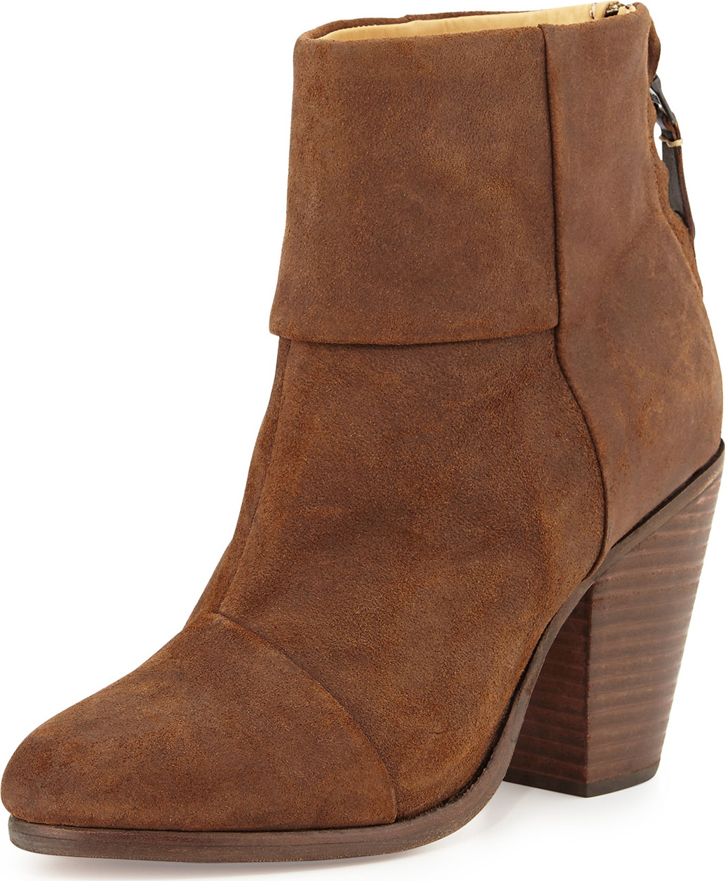 Rag & Bone Classic Newbury Leather Ankle Boot, Brown