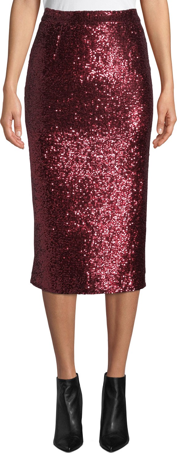 A.L.C. Val Sequined Pencil Skirt