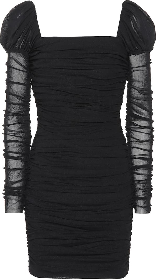 Rebecca Vallance Frenchie ruched minidress