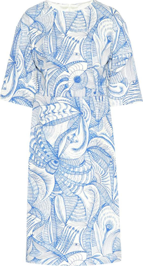 Dries Van Noten Dasi printed cotton dress