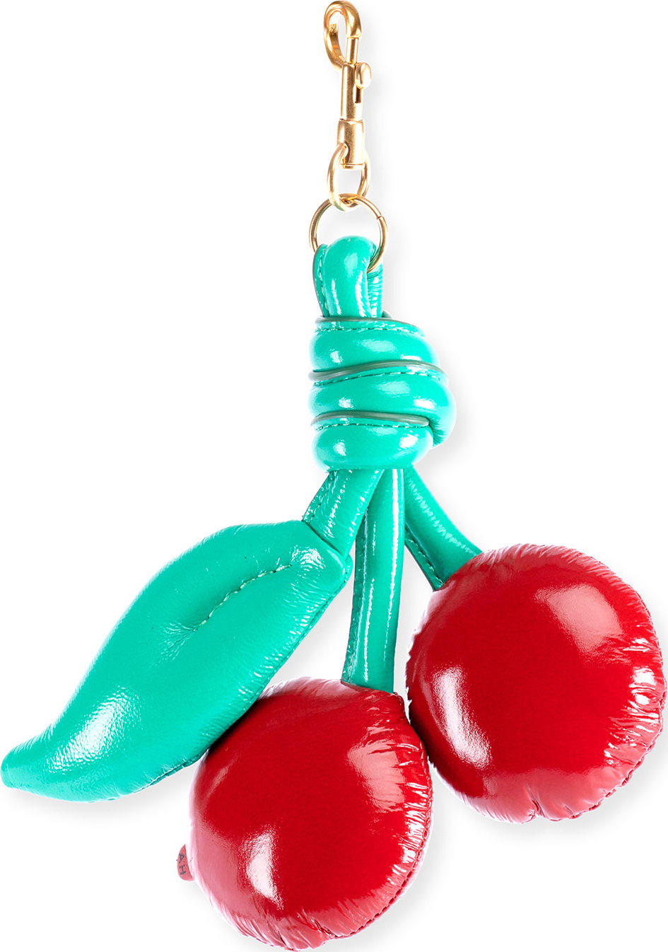 Anya Hindmarch Leather Cherry Charm