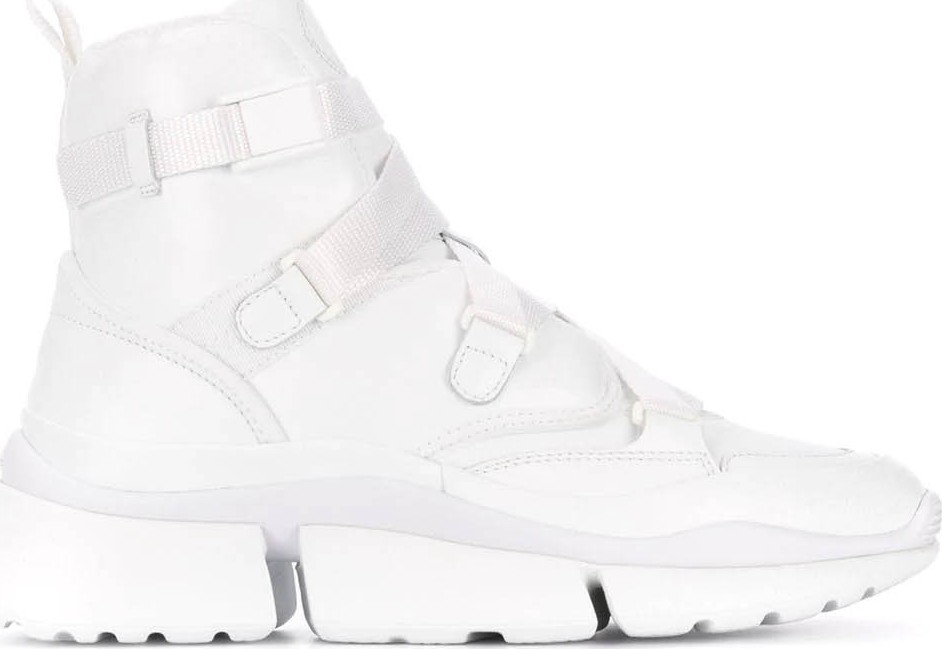 Chloe Sonnie hi-top sneakers