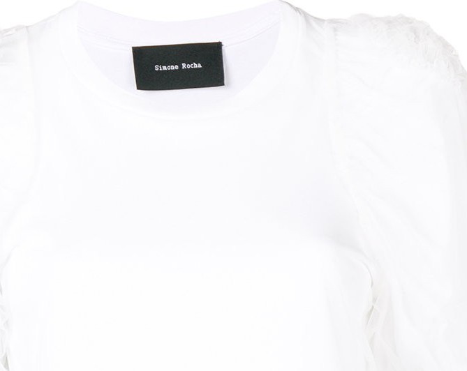 Simone Rocha tulle layered t-shirt
