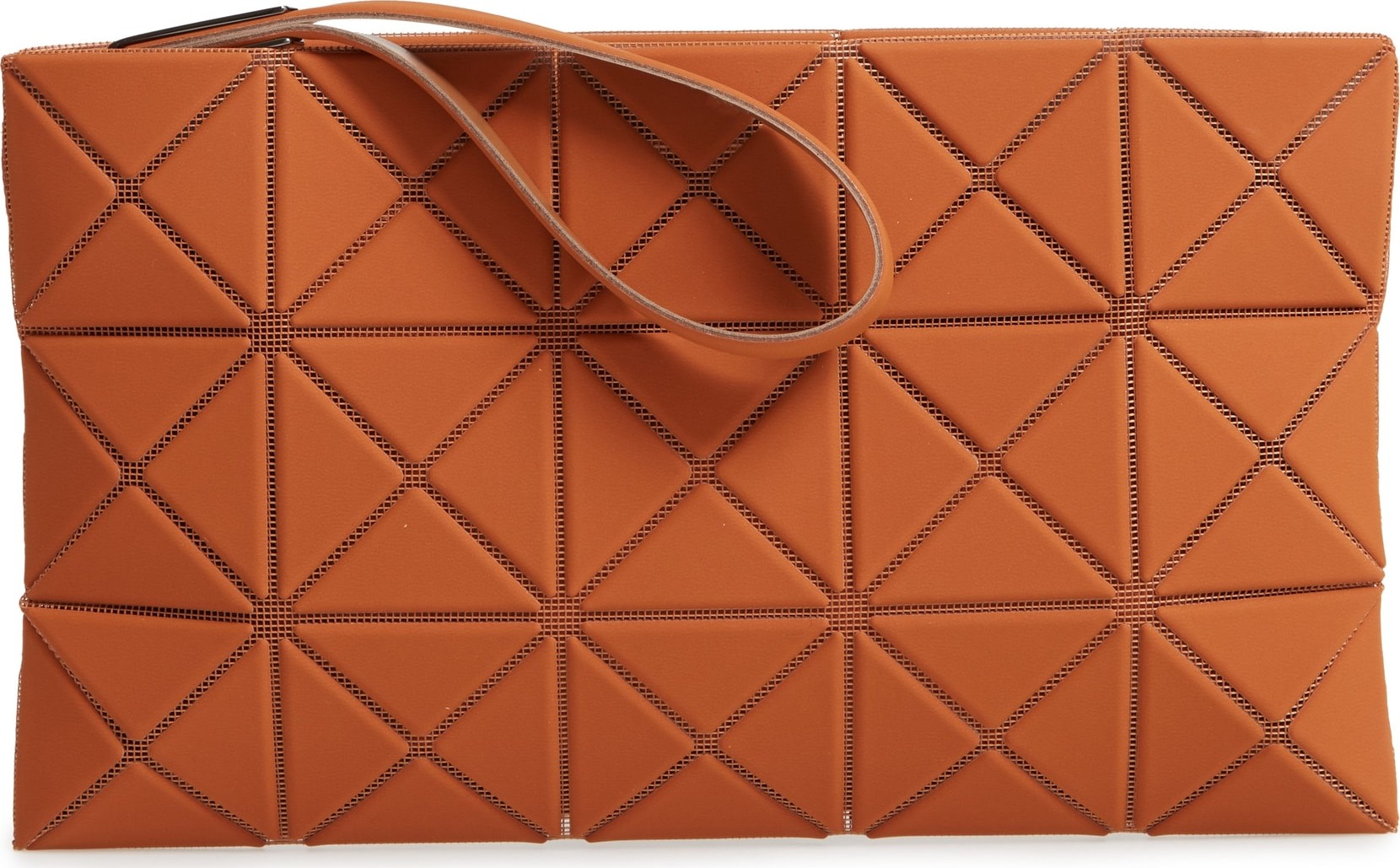 Bao Bao Issey Miyake Lucent Faux Leather Wristlet