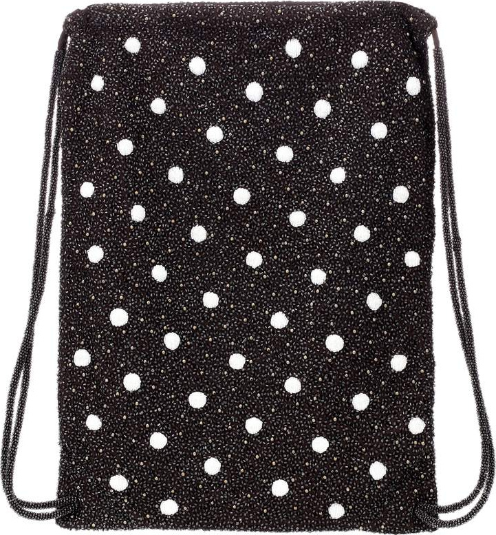 Ganni Wintour beaded backpack