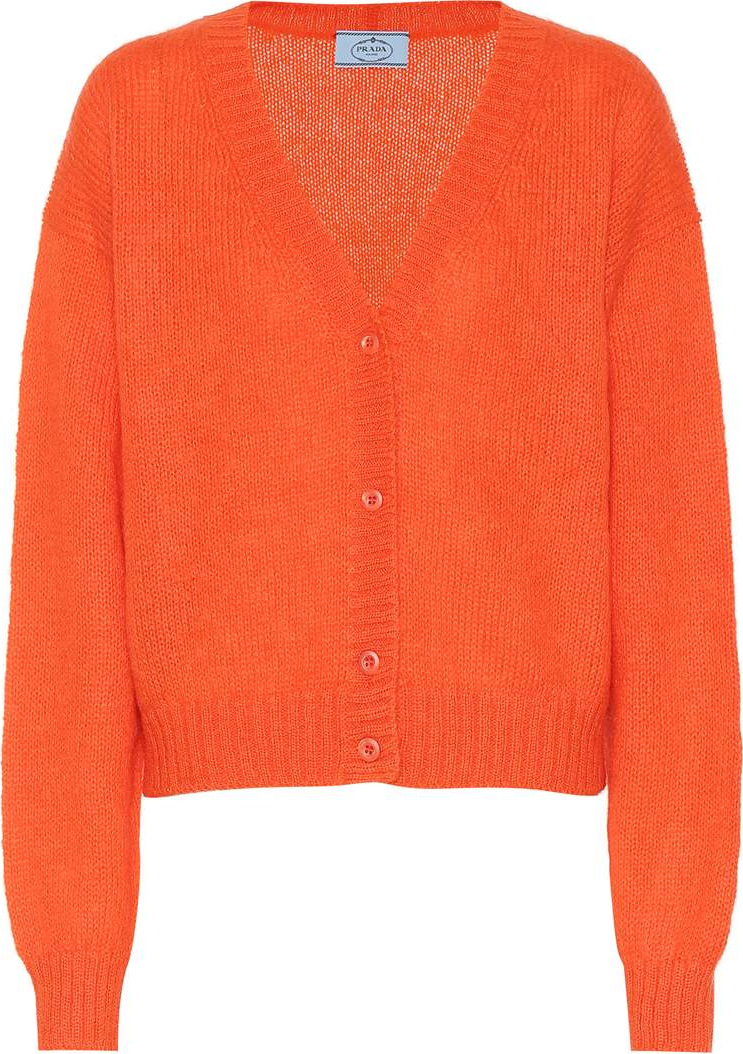 Prada Mohair-blend cardigan