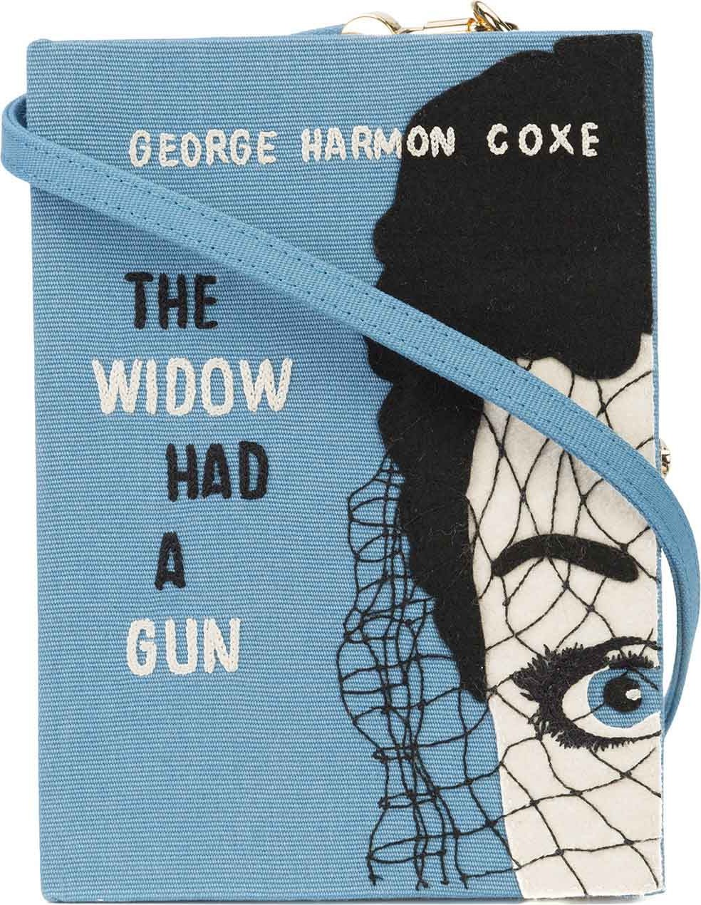 Olympia Le-Tan The Widom had a gun book clutch
