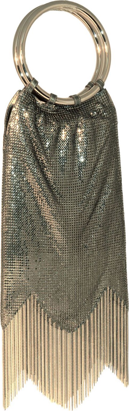 Whiting & Davis Rio Mesh Clutch Bag
