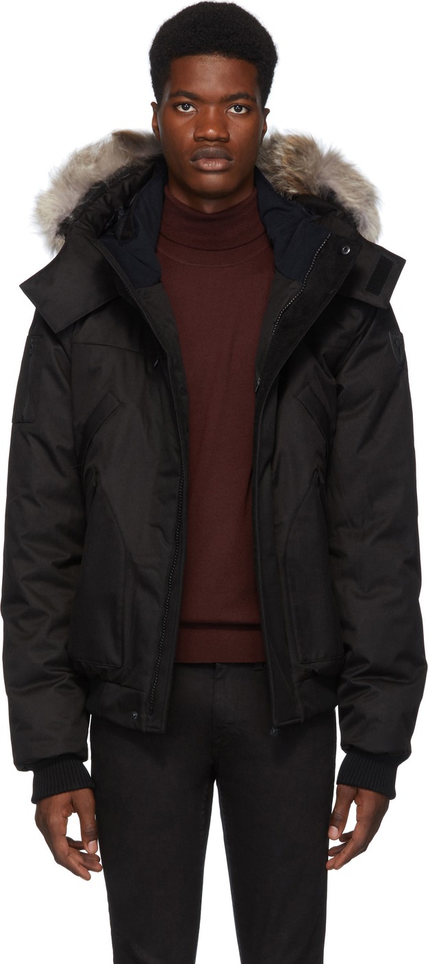 Nobis Black Dylan Bomber