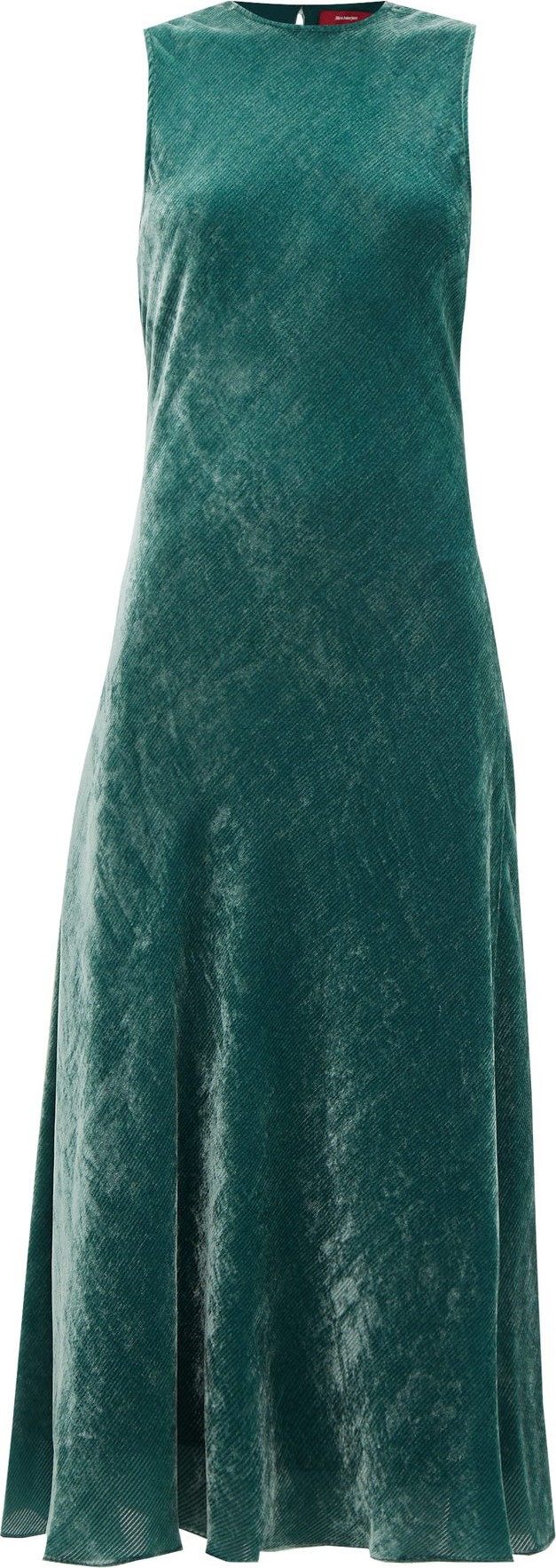 Sies Marjan Viv bias-cut corduroy-velvet dress