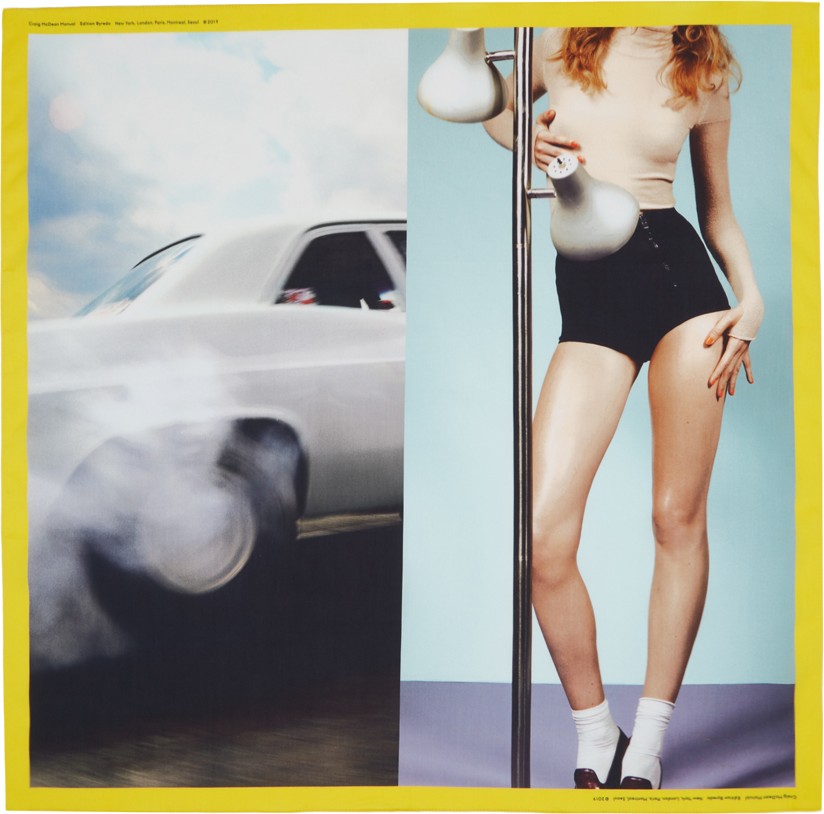 BYREDO Multicolor Craig McDean Edition Model Scarf