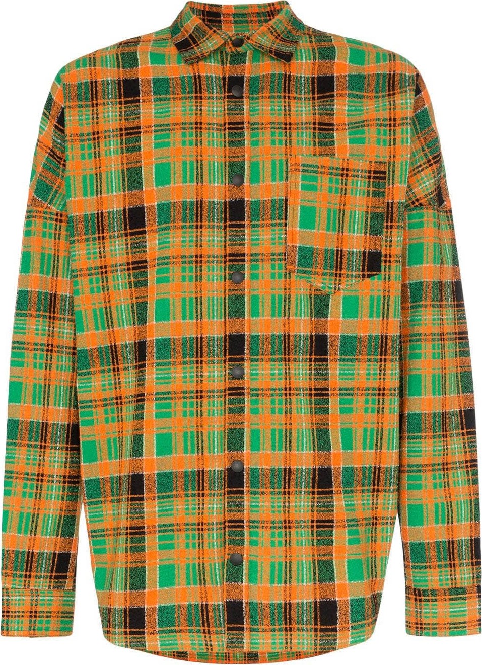 Palm Angels Check Print Overshirt