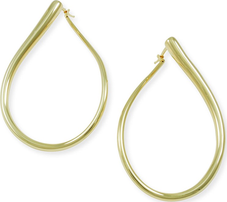 Alberto Milani Millennia 18k Rose Gold Electroform Pear Earrings