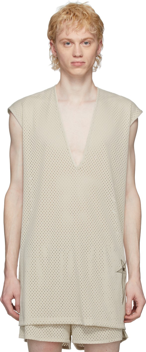 Rick Owens Off-White Champion Edition Mesh Dylan T-Shirt