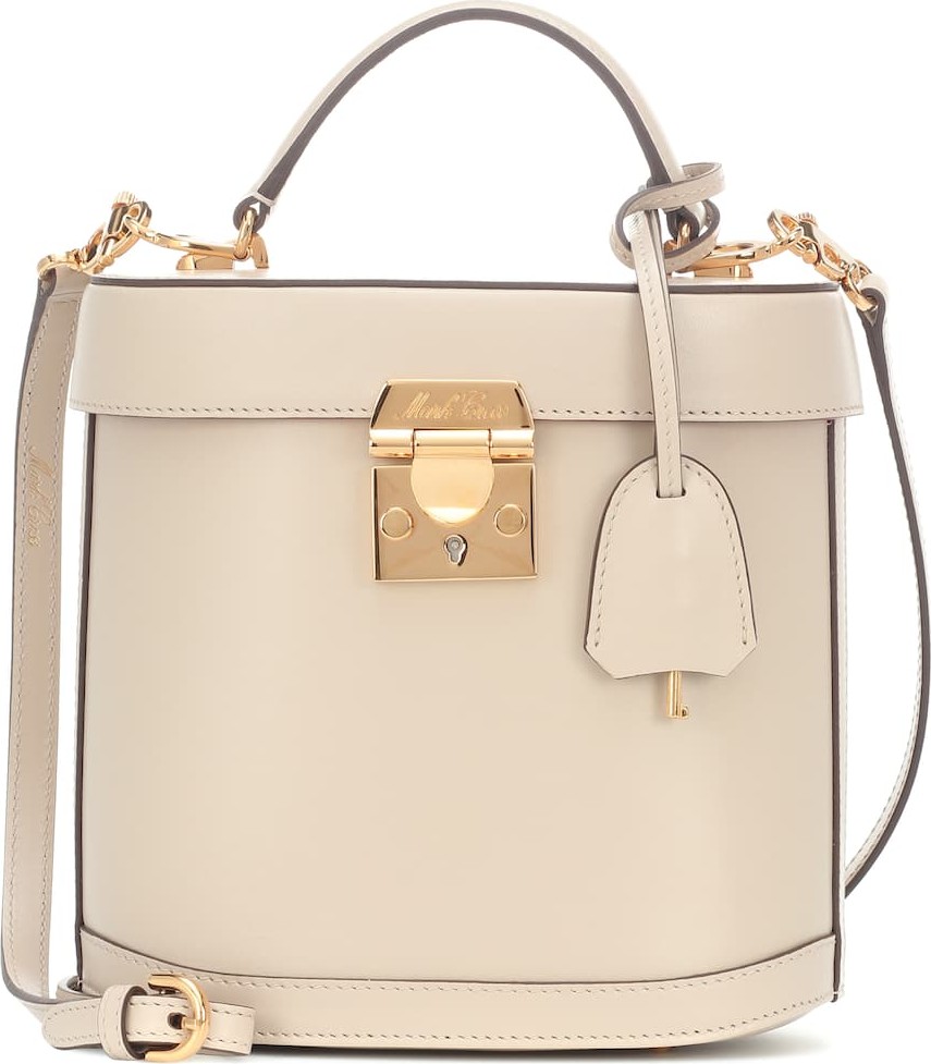 Mark Cross Benchley leather shoulder bag