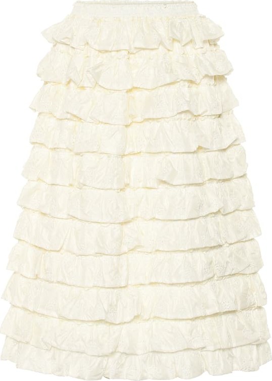 Moncler Genius Exclusive to Mytheresa – 4 MONCLER SIMONE ROCHA ruffled skirt