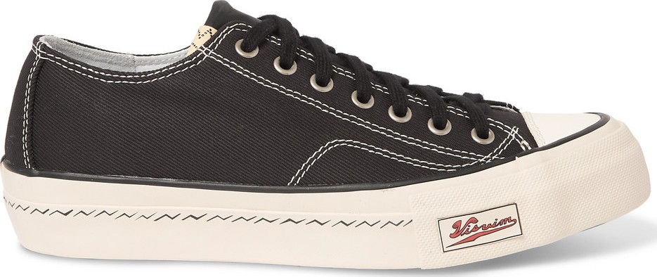 Visvim Skagway Leather-Trimmed Canvas Sneakers