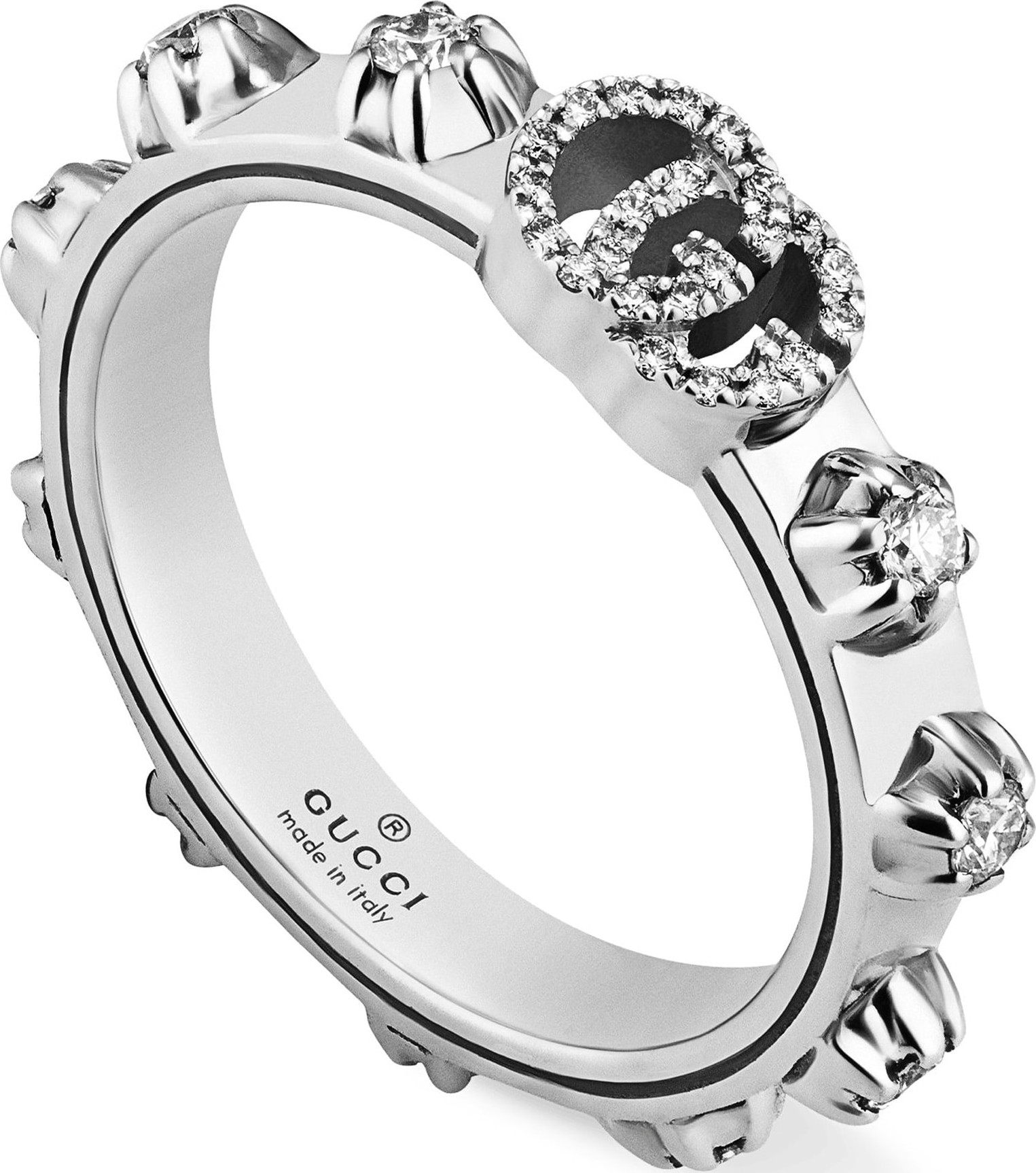 Gucci GG Running Diamond Ring