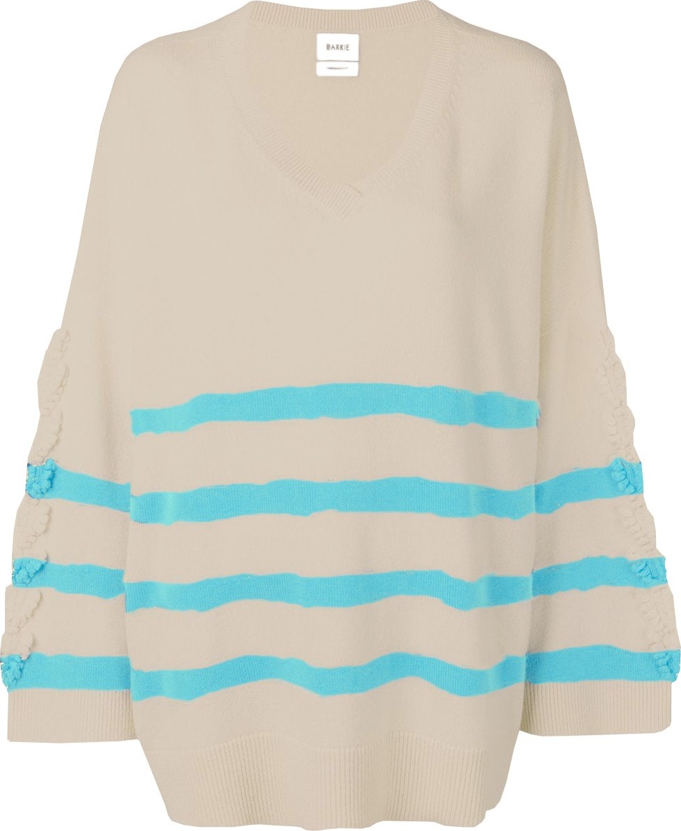 Barrie striped sweater