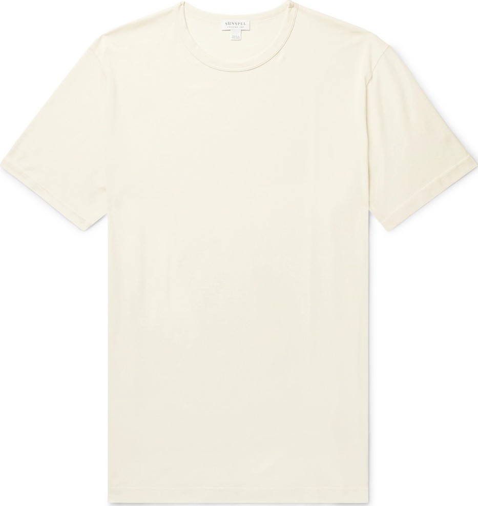 Sunspel Pima Cotton-Jersey T-Shirt